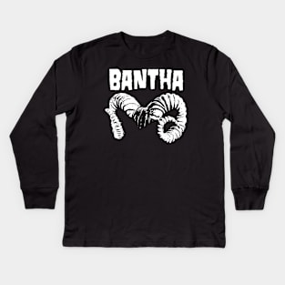 Bantha Danzig Parody Kids Long Sleeve T-Shirt